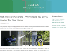 Tablet Screenshot of maiak.info